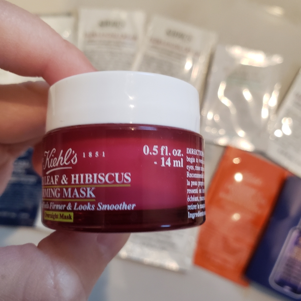 Kiehl's skin care samples